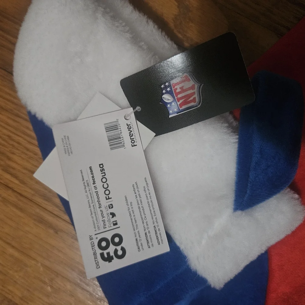 NWT Buffalo Bills Football Team NFL Christmas Stocking